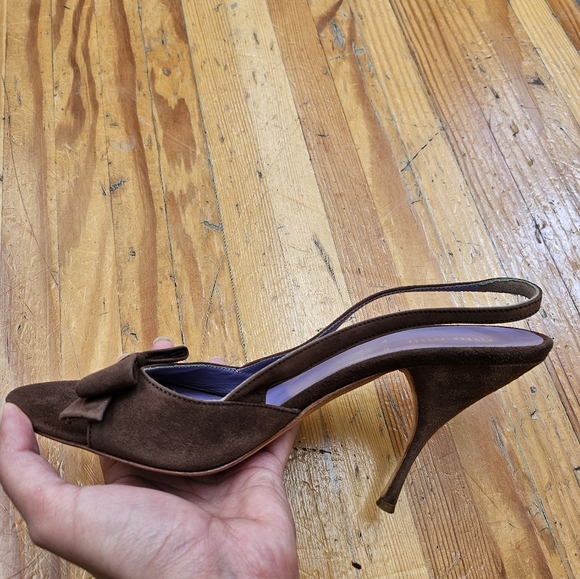 miu miu bow detail sling back heels - Picture 3 of 4